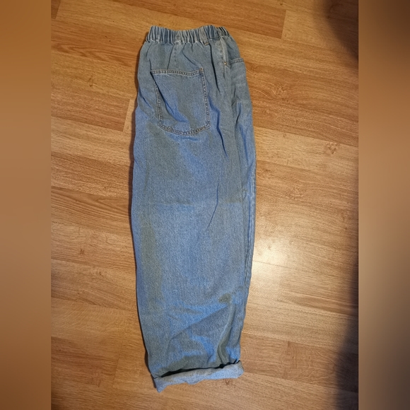 100% cotton pull on jeans - Picture 3 of 4